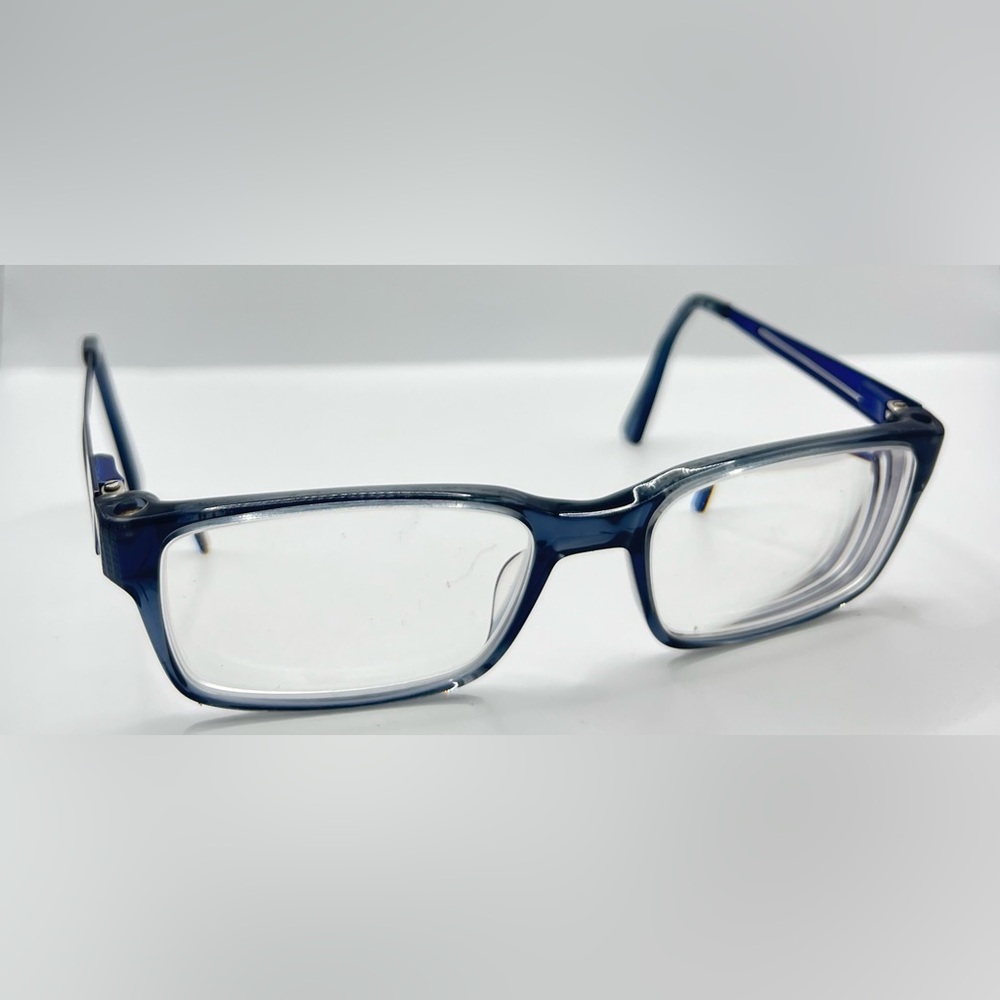 Easyclip EC318 Blue Oval Sunglasses Frames Only